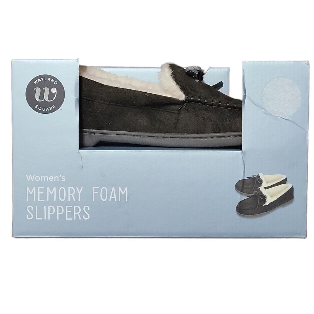 Memory foam slippers